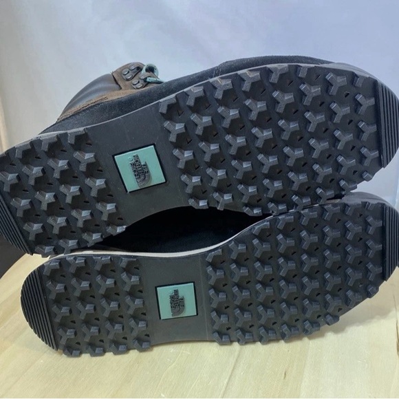 North Face Men Back To Berkeley IV Leather Waterproof Brown Hiking Boots 10.5 - Picture 9 of 10